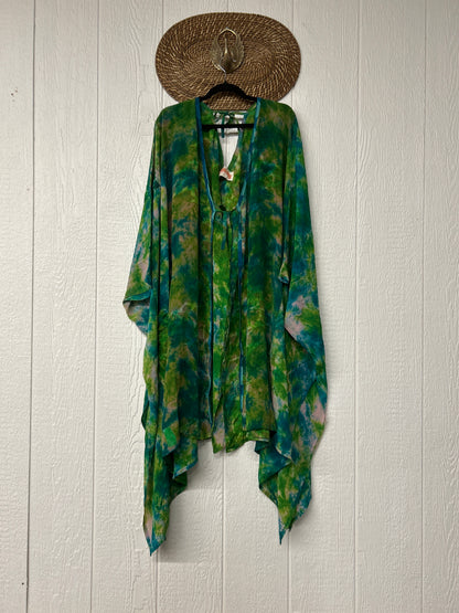 Crepe Sari Orchid Kimono 0626 111