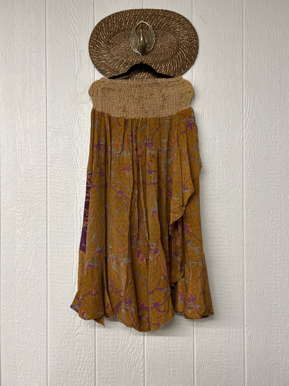 Crepe Sari Inner Peace Wrap Skirt 0626 223