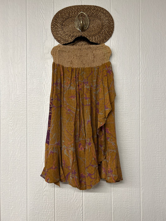 Crepe Sari Inner Peace Wrap Skirt 0626 223