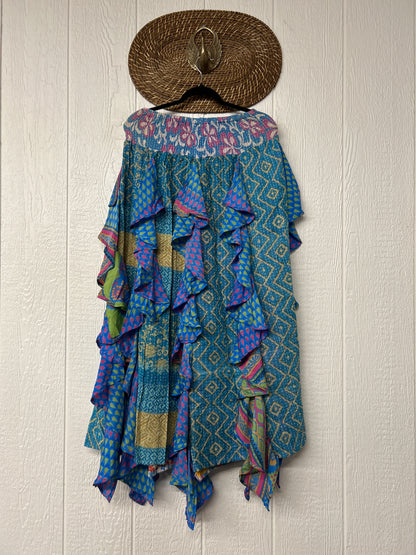 Pareo Kantha Willow Maxi Skirt 0826 149