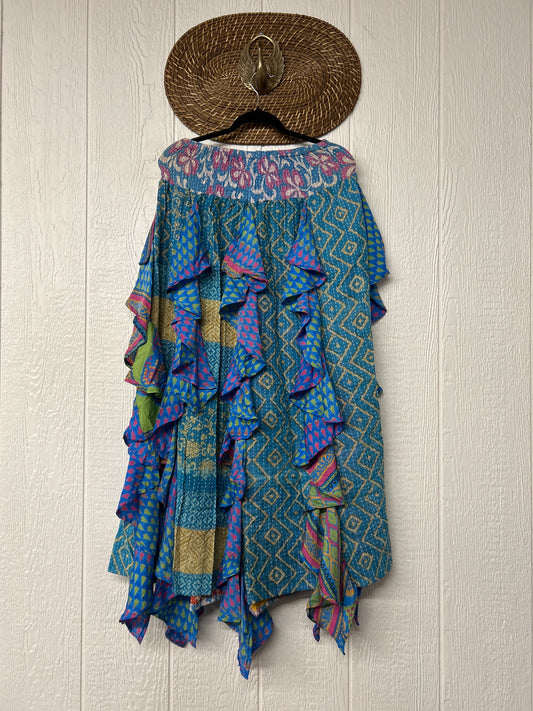 Pareo Kantha Willow Maxi Skirt 0826 149