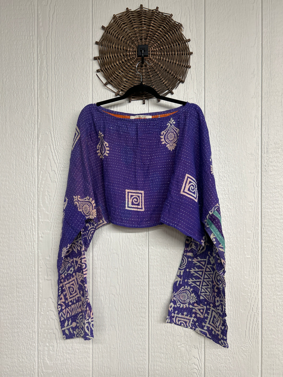 Pareo Kantha Abundance Crop Top 1026 136