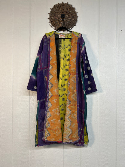 Fine Kantha Rising Sun Coat 1026 082