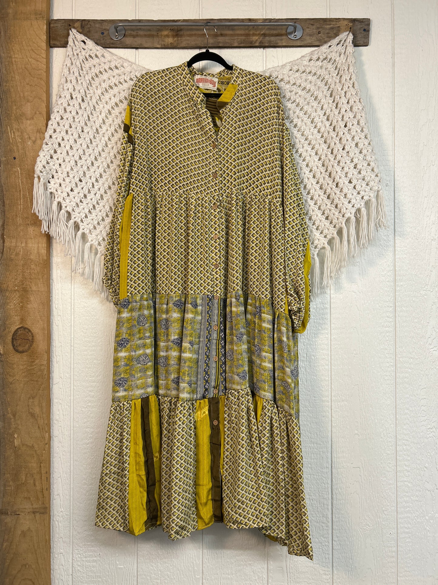 Rasgulla Sari Luminous Maxi Dress 0226 175