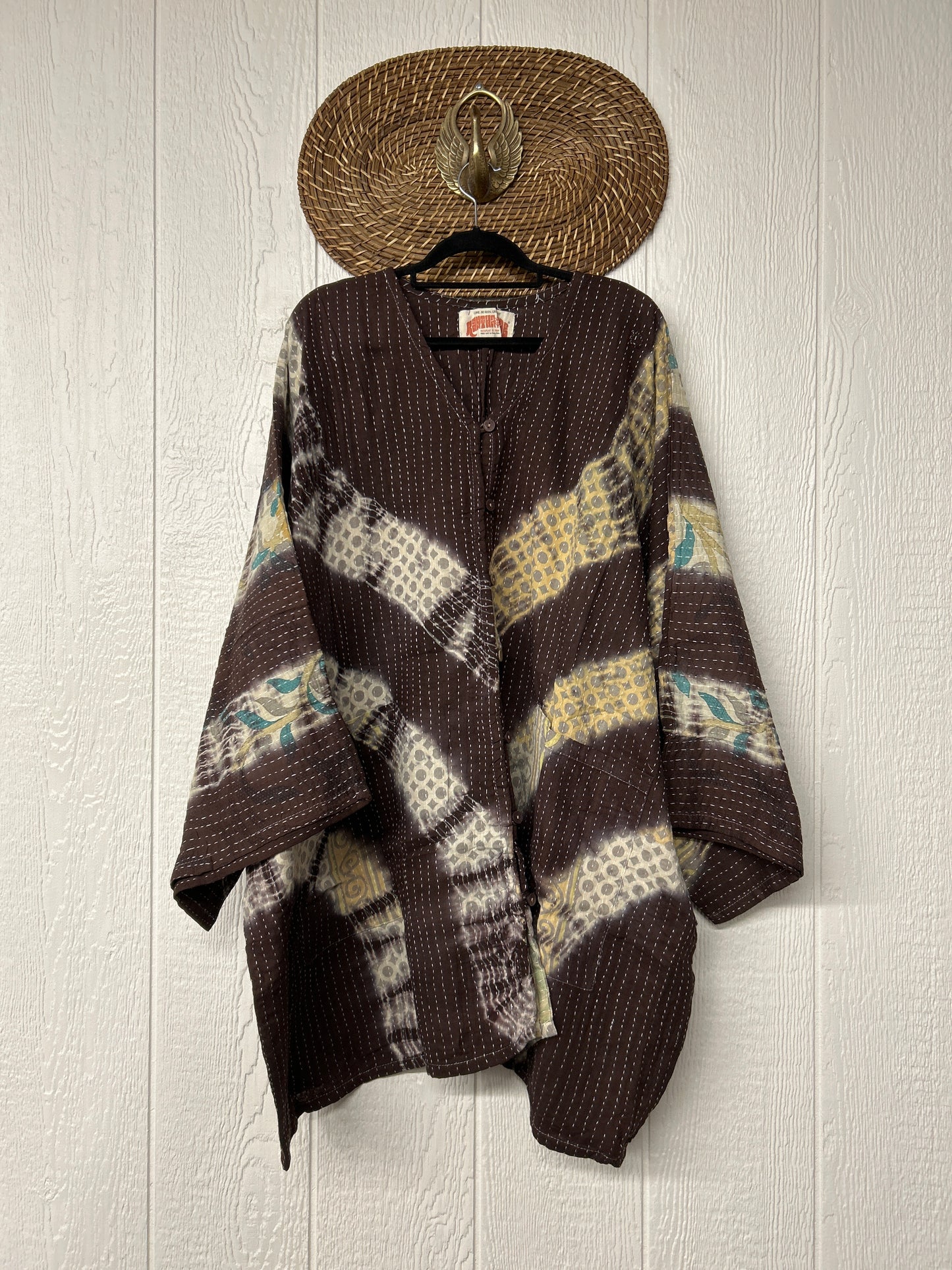 Pareo Kantha Gaia Button-Down Kimono 0526 055
