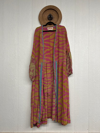 Crepe Sari Evermore Kimono 1026 031