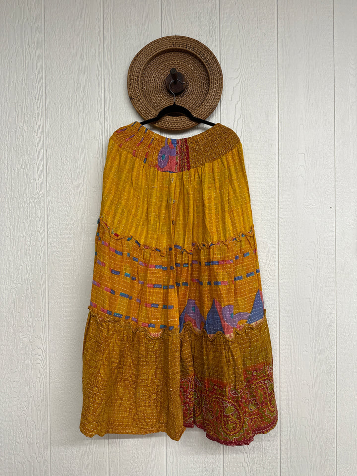 Kantha Monarch Maxi Skirt 0924 083