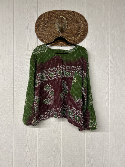 Pareo Kantha Wanderer Pocket Crop Top 0226 172