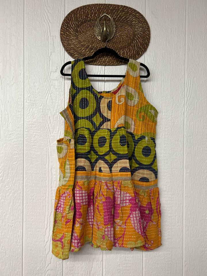 Kantha Meadow Mini Dress 0625 053