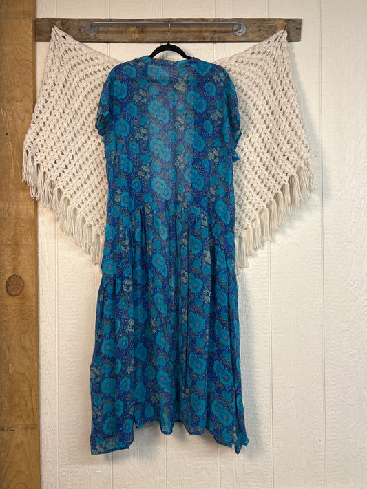 Crepe Sari Summer Evermore Kimono 0726 258