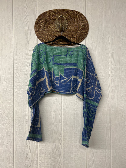 Pareo Kantha Abundance Crop Top 1225 077