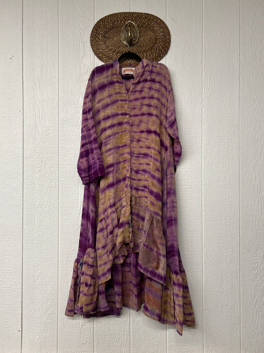 Crepe Sari Dahlia Duster Dress 0326 232