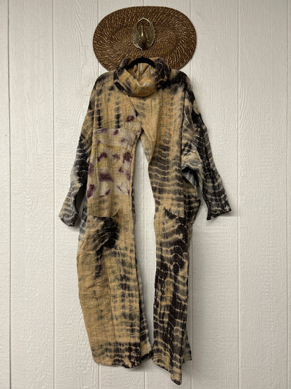 Aura Edit Koverlet Cowl Split Pullover 1026 022