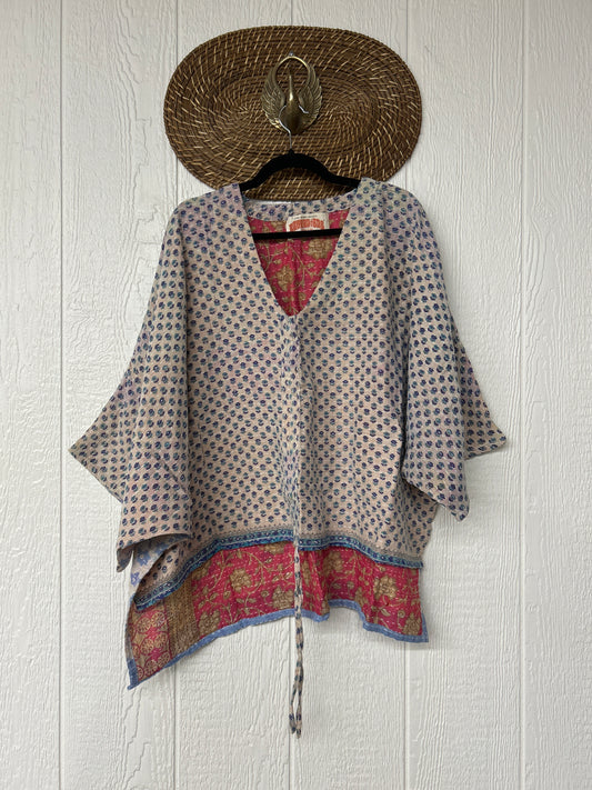 Pareo Kantha Hi-Lo Butterfly Top 0626 038