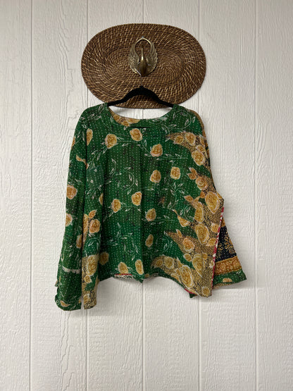 Pareo Kantha Wanderer Pocket Crop Top 0226 135