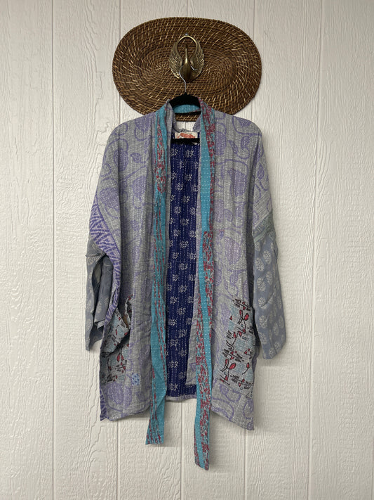 Pareo Kantha Shortie Majestic Kimono 0326 092