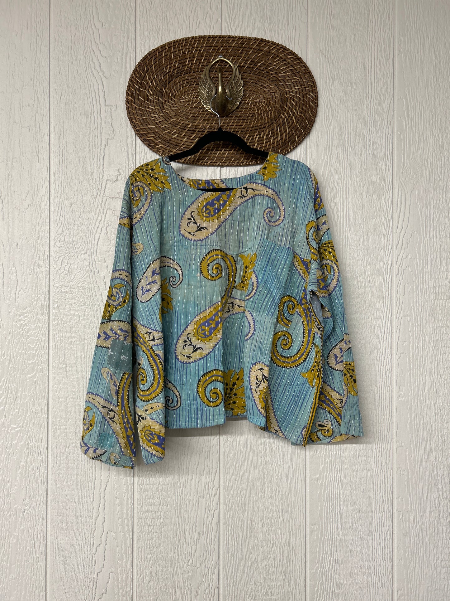 Pareo Kantha Wanderer Pocket Crop Top 0226 164