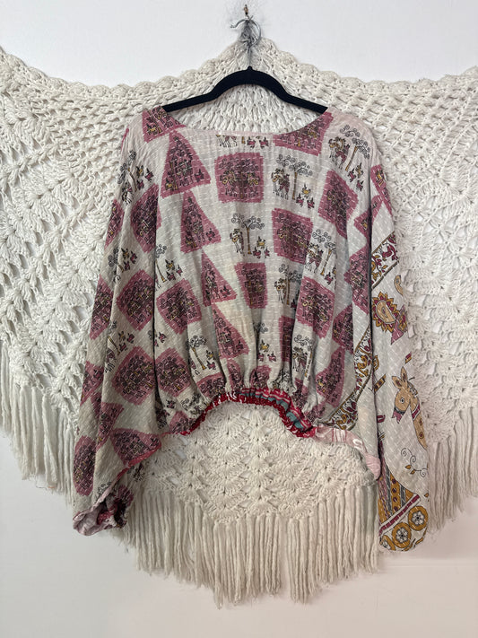 Kantha Luna Crop Top L0626 002