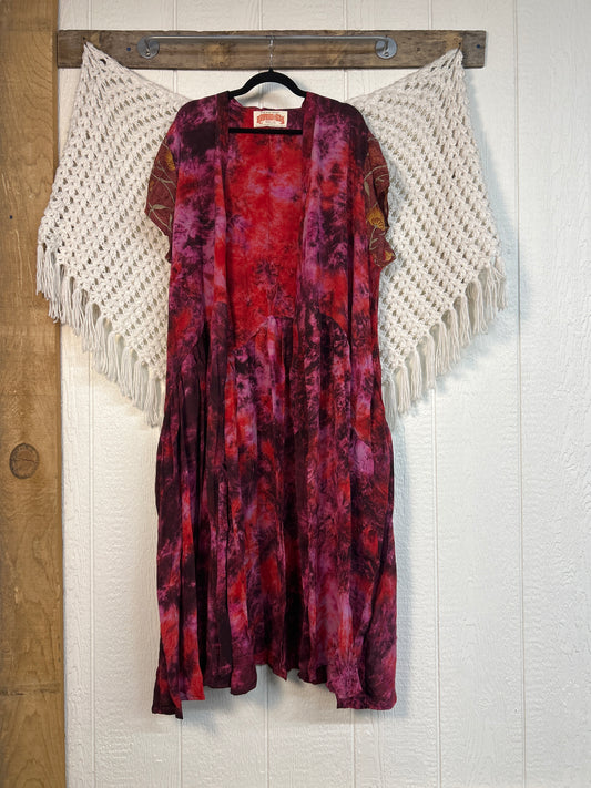 Crepe Sari Summer Evermore Kimono 0726 173
