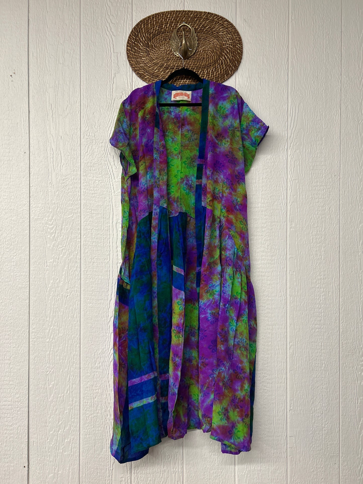 Crepe Sari Summer Evermore Kimono 0726 059