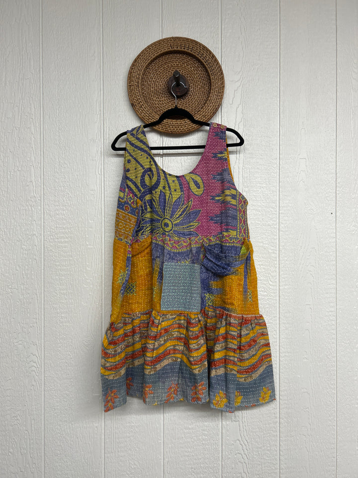 Kantha Meadow Mini Dress 0425 235