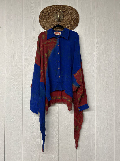 Crepe Sari Nirvana Button Down 1125 144