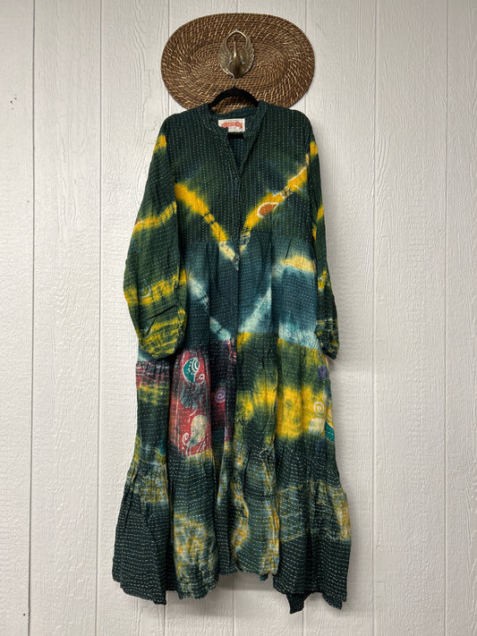 Pareo Kantha Luminous Maxi Dress 0526 027