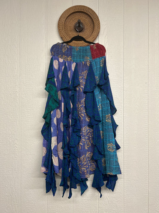 Pareo Kantha Willow Maxi Skirt 0826 046