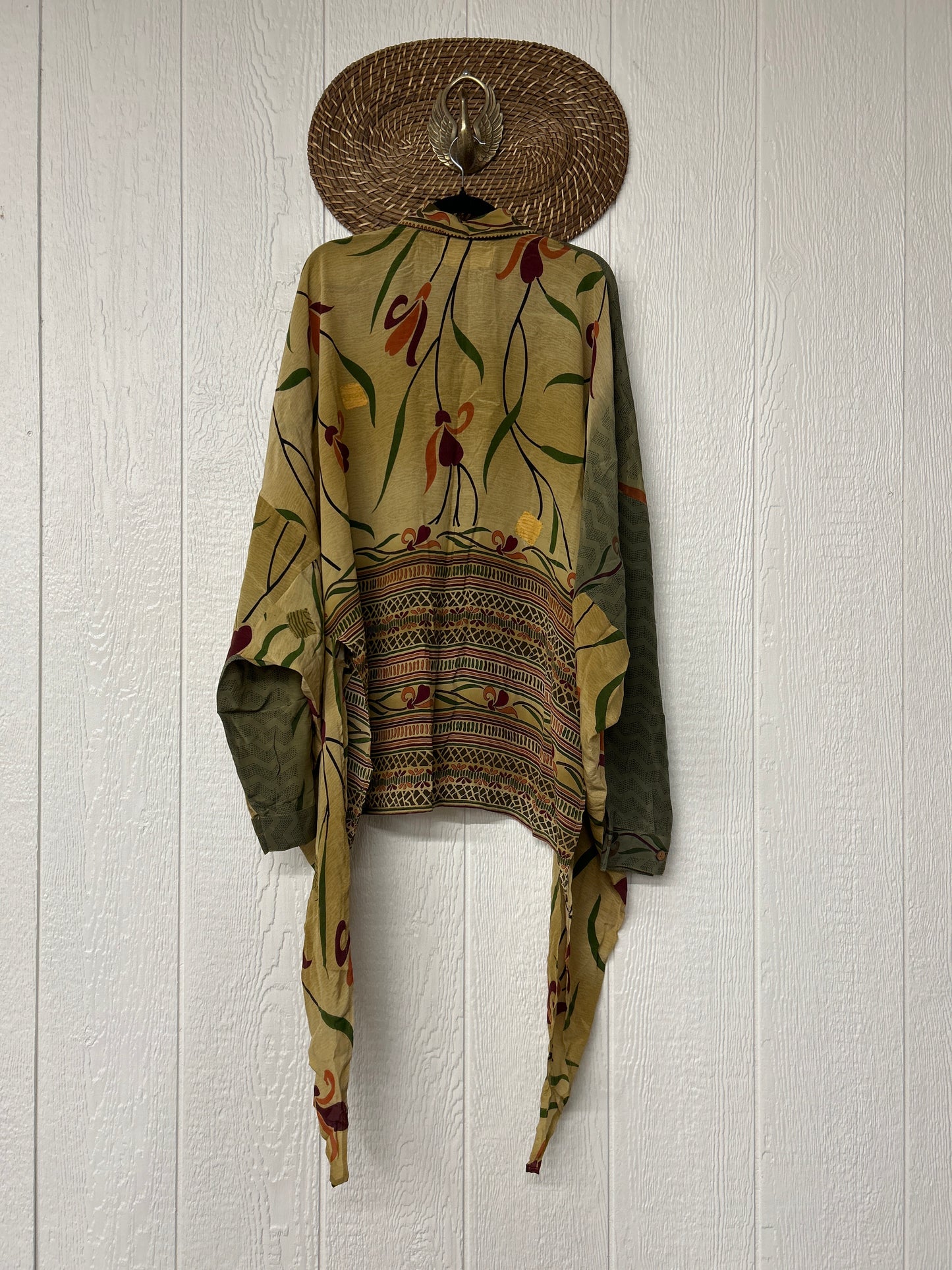 Crepe Sari Nirvana Button Down 1125 141