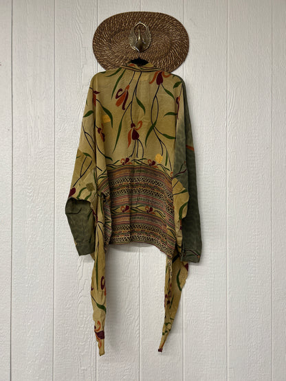 Crepe Sari Nirvana Button Down 1125 141