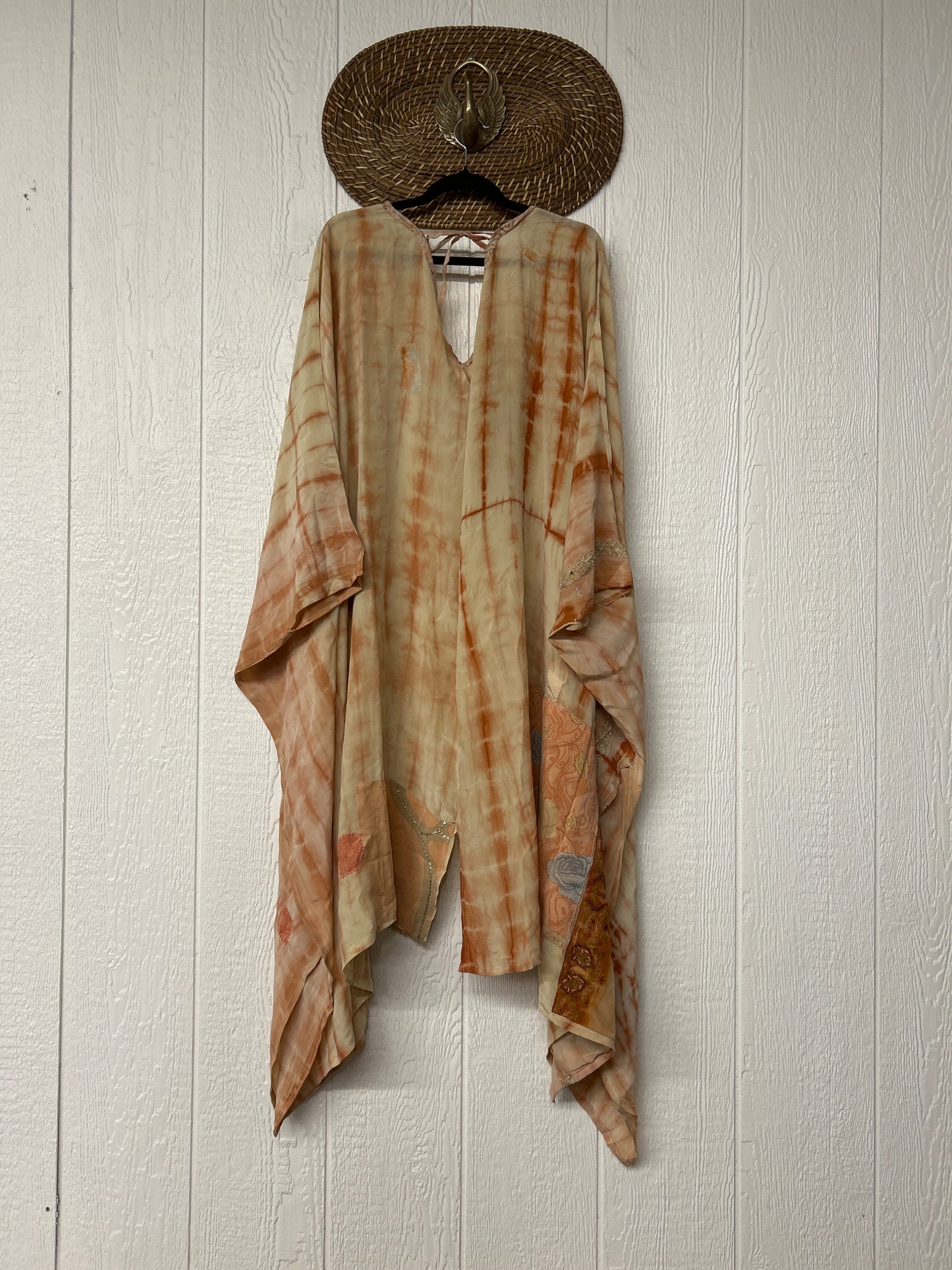 Crepe Sari Orchid Kimono 0626 010