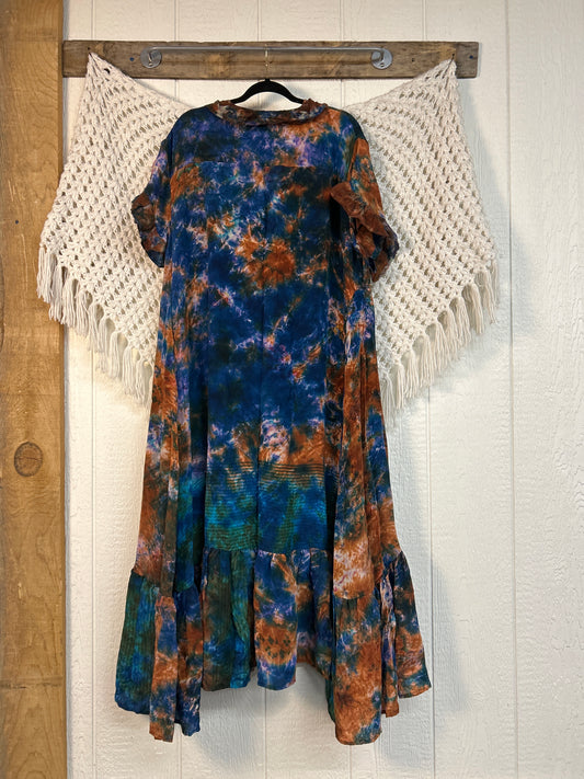 Crepe Sari Summer Pixie Duster 0626 015
