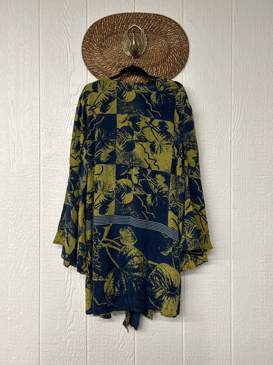 Crepe Sari Shortie Spellbound Kimono 0426 111