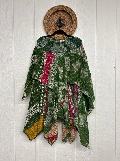 Pareo Kantha Pixie Skirt 0426 005