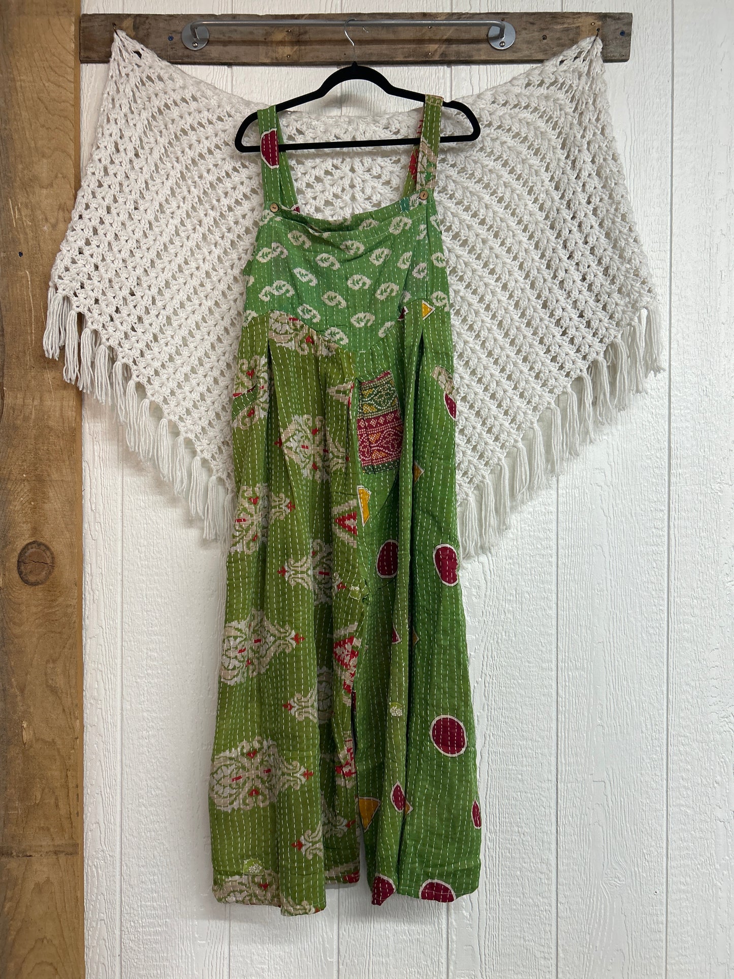 Crossroad Kantha Overalls 1025 033