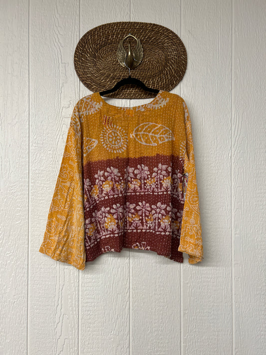 Pareo Kantha Wanderer Pocket Crop Top 0226 160