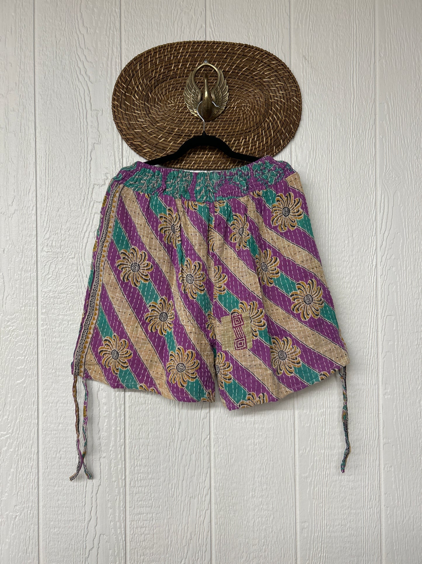 Kantha Butterfly Shorts 0625 036