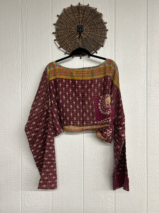 Pareo Kantha Abundance Crop Top 1026 114