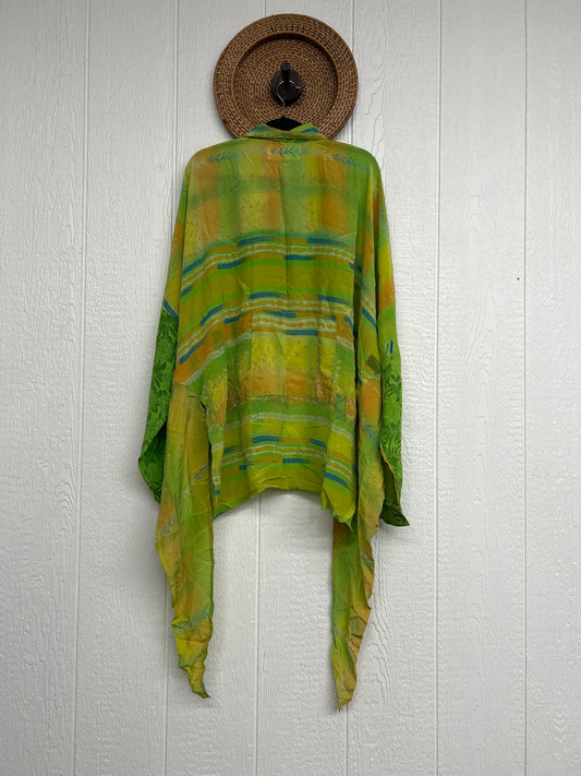 Crepe Sari Nirvana Button Down 1125 222