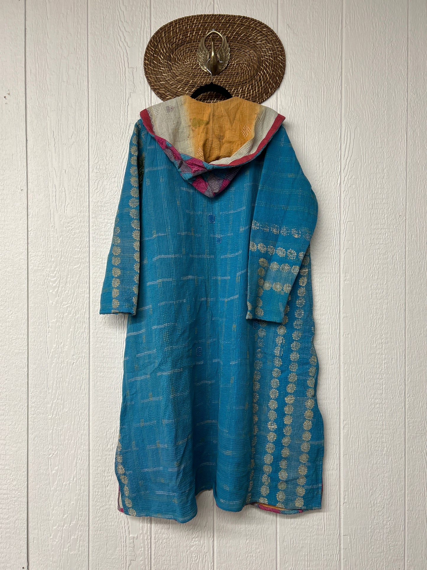 Fine Kantha Rising Sun Coat 1125 017