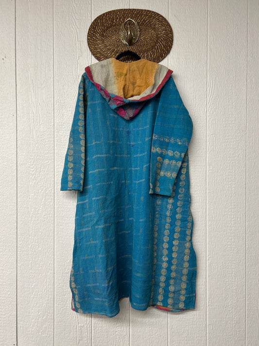 Fine Kantha Rising Sun Coat 1125 017