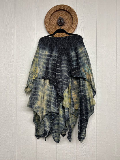 Pareo Kantha Pixie Skirt 0526 009