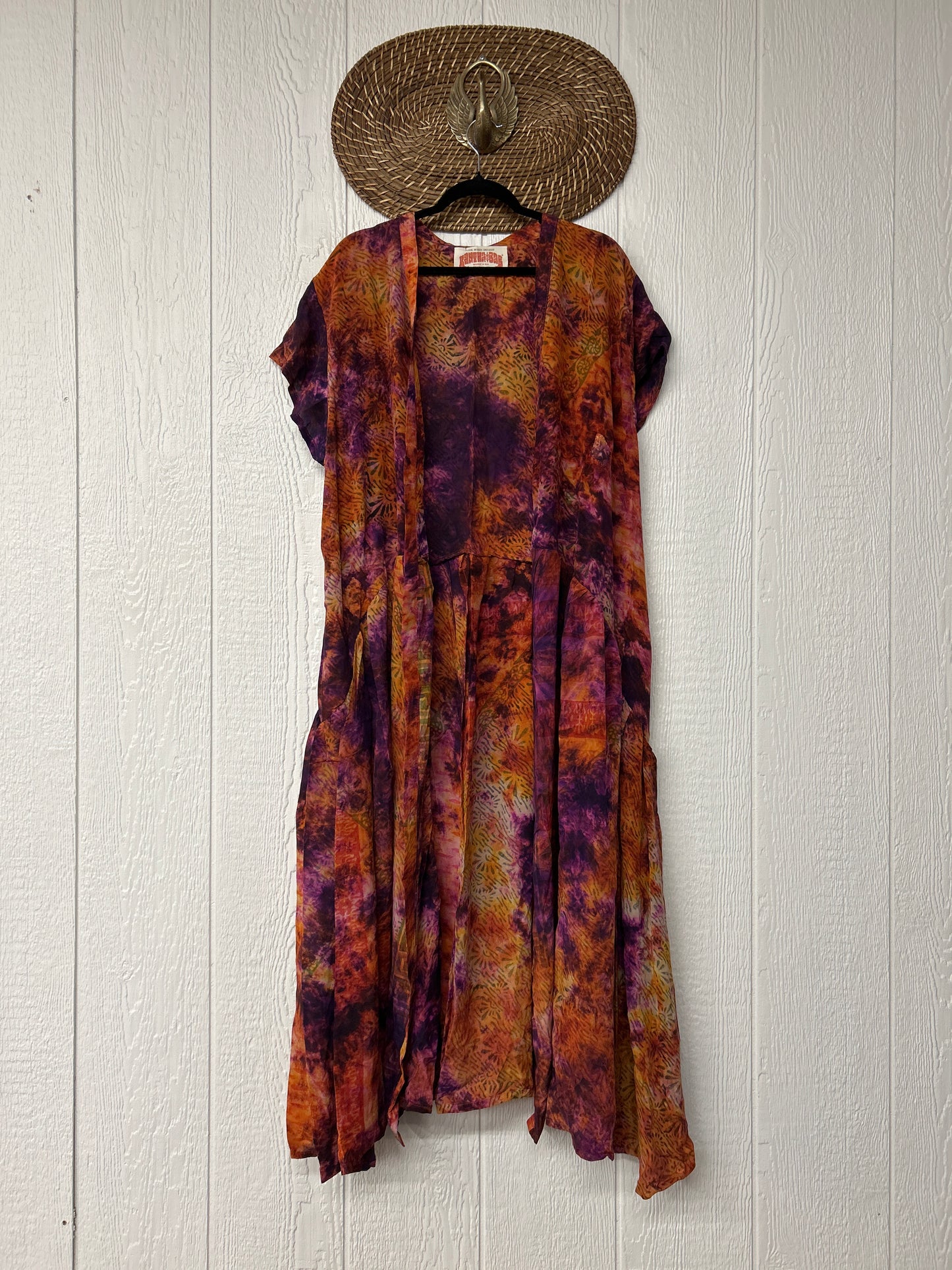 Crepe Sari Summer Evermore Kimono 0726 026