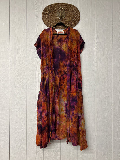 Crepe Sari Summer Evermore Kimono 0726 026