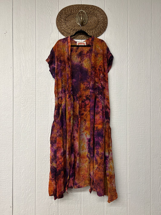 Crepe Sari Summer Evermore Kimono 0726 026