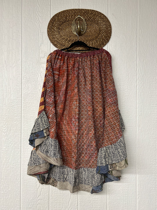RETAIL Pareo Kantha Wild Rose Skirt 0426 232