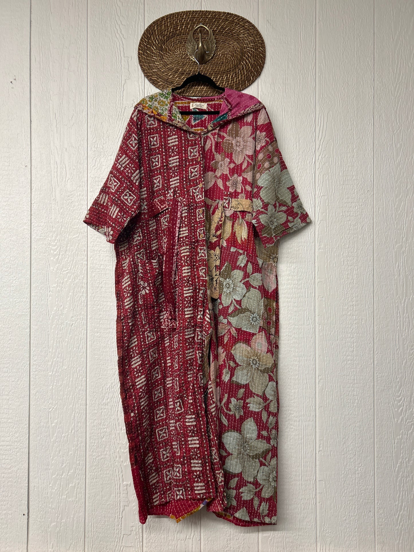 Kantha Zen Hoodie Jumpsuit 0925 097