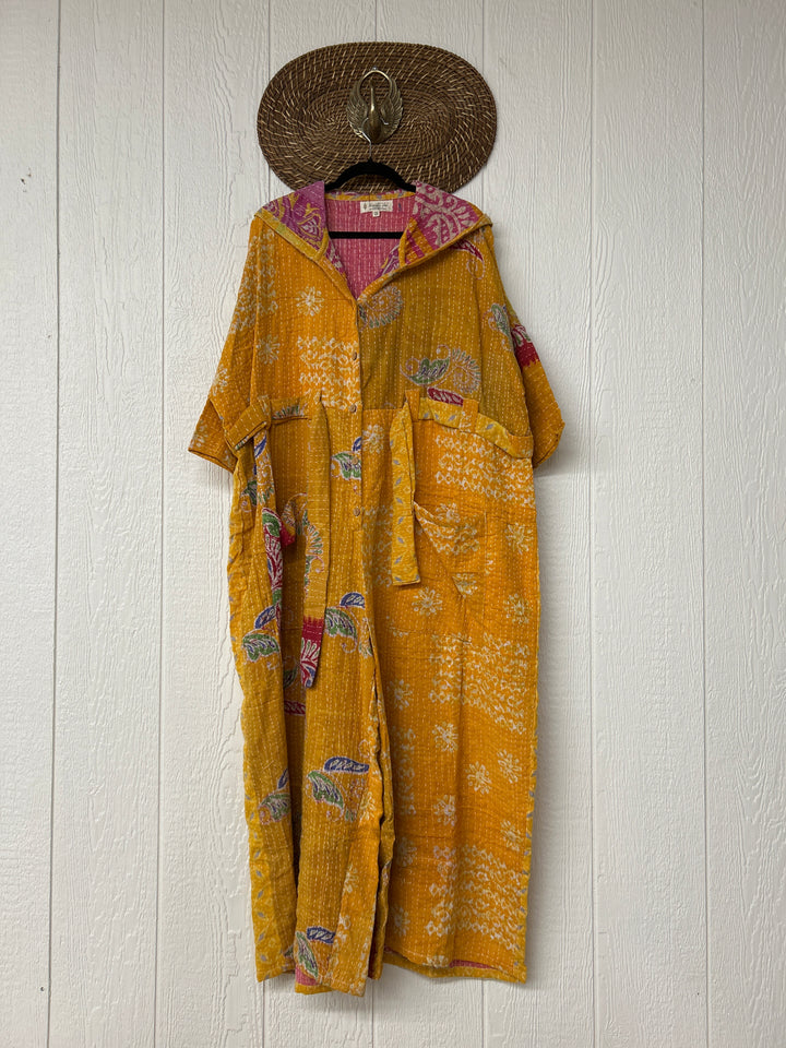 Kantha Zen Hoodie Jumpsuit 0125 293