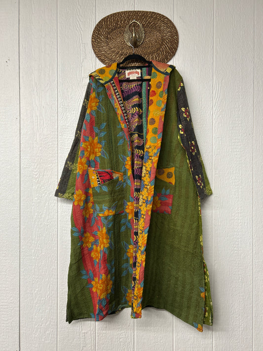 Fine Kantha Rising Sun Coat 1125 110