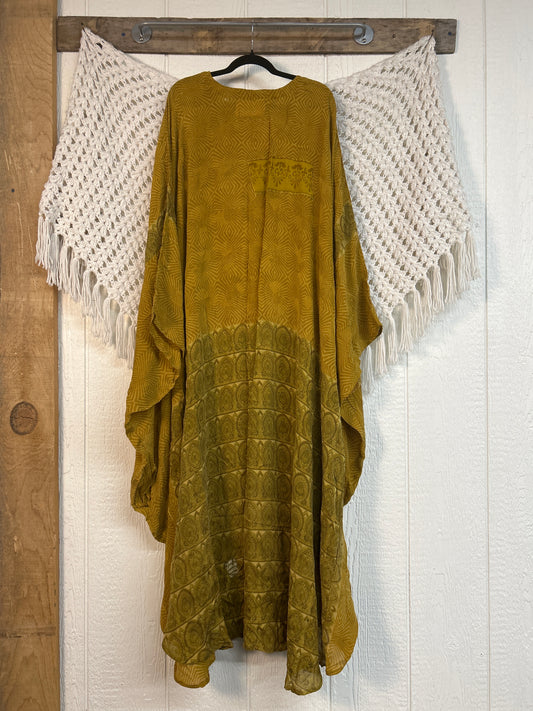 Crepe Sari Bowie Muu Dress 0826 012